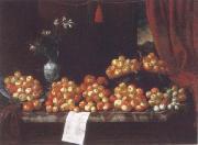 Bartolomeo Bimbi Apple oil painting